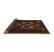Sideview of Persian Brown Traditional Rug, tr1751brn