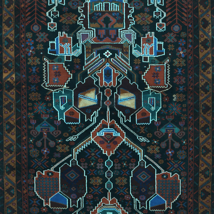 Persian Light Blue Traditional Rug, tr1751lblu