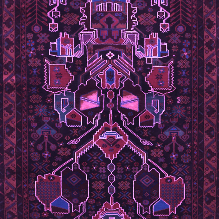 Persian Purple Traditional Rug, tr1751pur