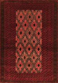 Persian Orange Traditional Rug, tr1752org