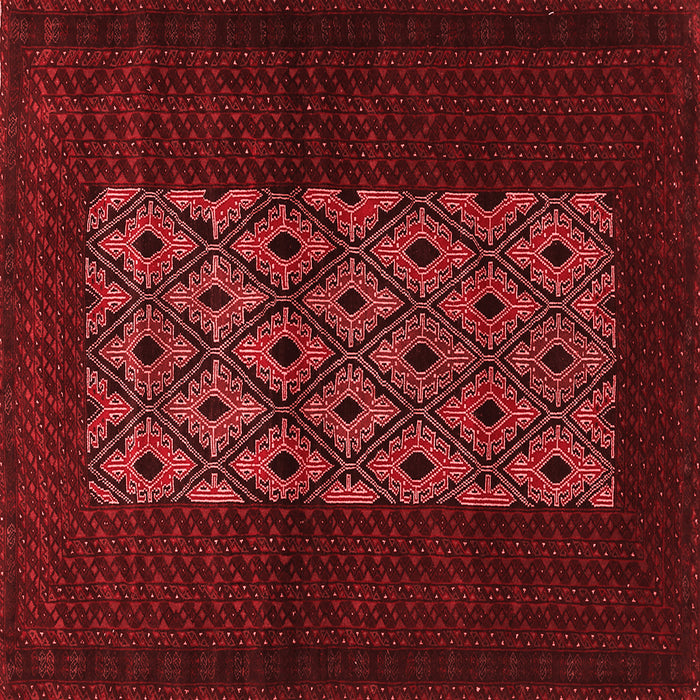 Machine Washable Persian Red Traditional Rug, wshtr1752red
