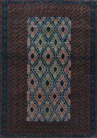 Persian Light Blue Traditional Rug, tr1752lblu