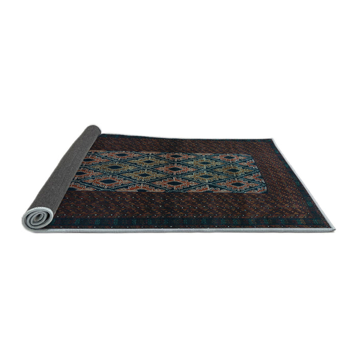 Sideview of Persian Light Blue Traditional Rug, tr1752lblu