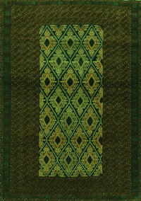 Persian Green Traditional Rug, tr1752grn