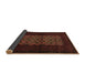 Sideview of Persian Brown Traditional Rug, tr1752brn