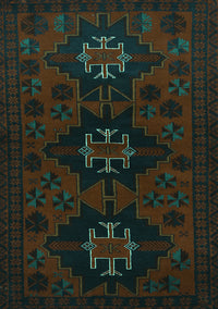 Persian Turquoise Traditional Rug, tr1753turq