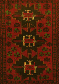 Persian Yellow Traditional Rug, tr1753yw