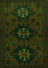 Persian Green Traditional Rug, tr1753grn