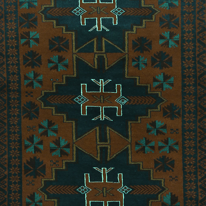 Machine Washable Persian Turquoise Traditional Area Rugs, wshtr1753turq