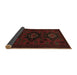 Sideview of Persian Brown Traditional Rug, tr1753brn