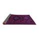 Sideview of Persian Purple Traditional Rug, tr1753pur