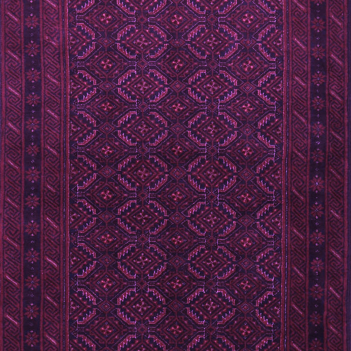 Machine Washable Persian Purple Traditional Area Rugs, wshtr1754pur