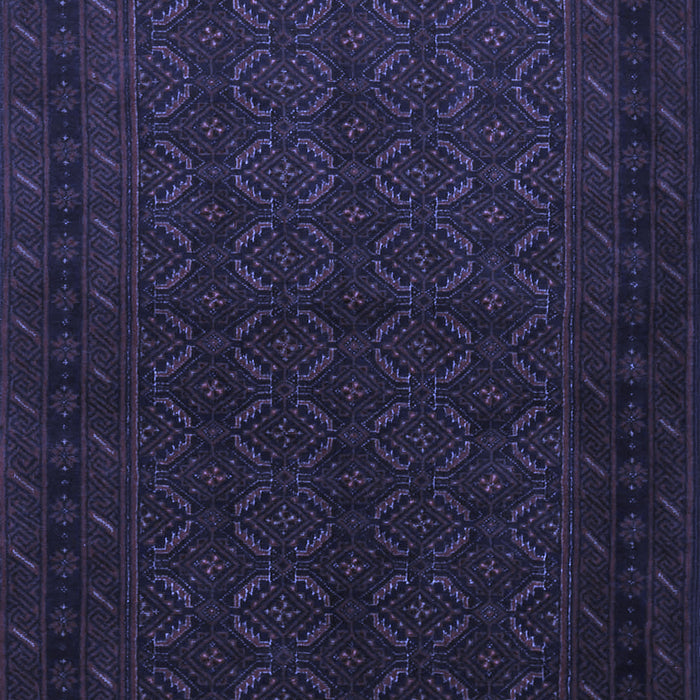 Machine Washable Persian Blue Traditional Rug, wshtr1754blu