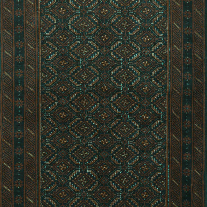 Persian Turquoise Traditional Rug, tr1754turq