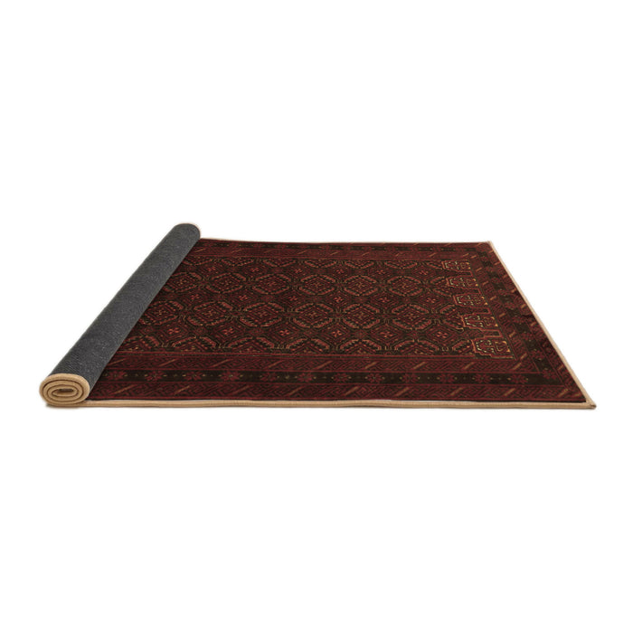 Sideview of Persian Brown Traditional Rug, tr1754brn