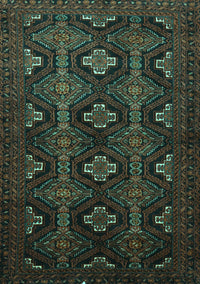 Persian Turquoise Traditional Rug, tr1755turq