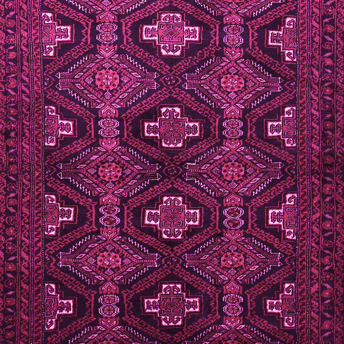 Machine Washable Persian Pink Traditional Rug, wshtr1755pnk