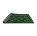 Sideview of Persian Emerald Green Traditional Rug, tr1755emgrn