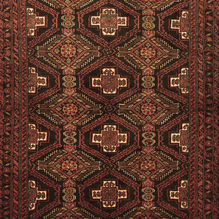 Persian Brown Traditional Rug, tr1755brn