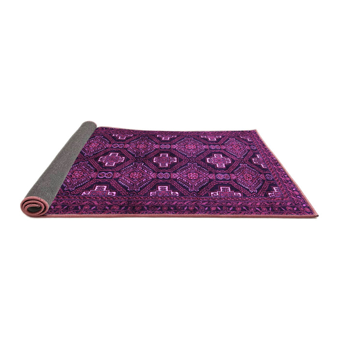 Sideview of Persian Purple Traditional Rug, tr1755pur