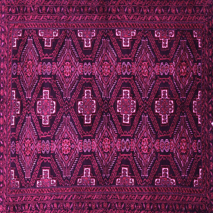 Square Persian Pink Traditional Rug, tr1755pnk