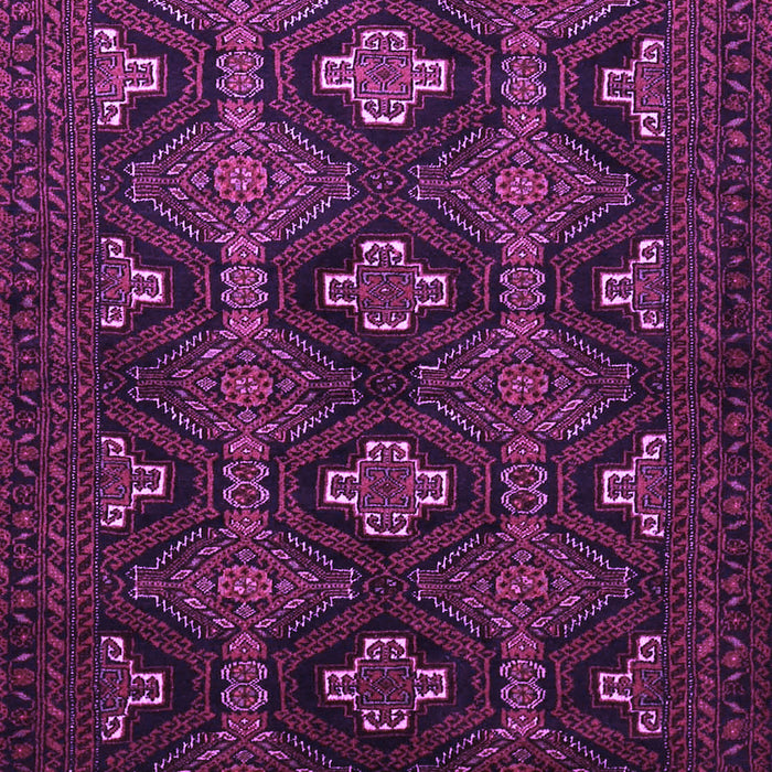 Machine Washable Persian Purple Traditional Area Rugs, wshtr1755pur