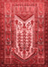 Persian Red Traditional Area Rugs