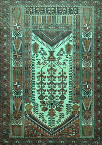 Persian Turquoise Traditional Rug, tr1756turq