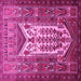 Square Persian Pink Traditional Rug, tr1756pnk