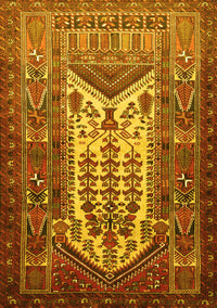 Persian Yellow Traditional Rug, tr1756yw