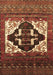 Persian Brown Traditional Rug, tr1757brn