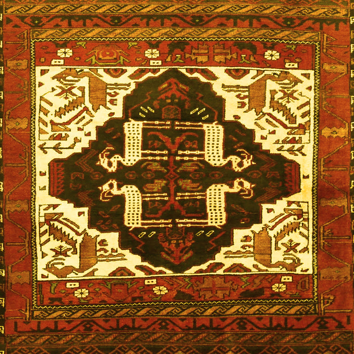 Persian Yellow Traditional Rug, tr1757yw