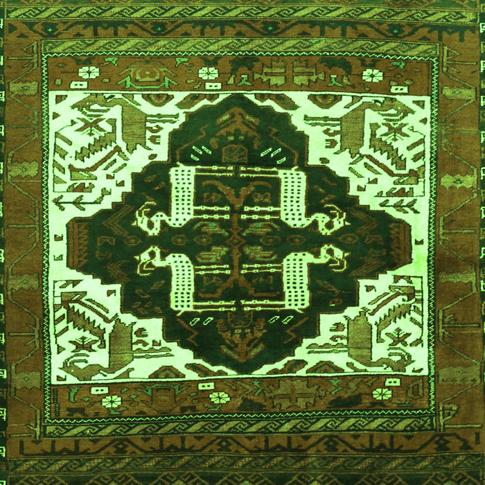Persian Green Traditional Rug, tr1757grn