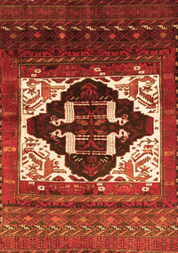 Persian Orange Traditional Rug, tr1757org