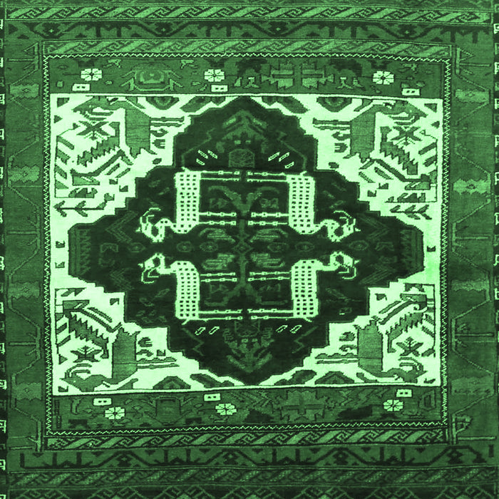 Persian Emerald Green Traditional Rug, tr1757emgrn