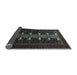 Sideview of Animal Light Blue Traditional Rug, tr1758lblu