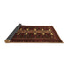 Sideview of Animal Brown Traditional Rug, tr1758brn