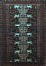 Animal Light Blue Traditional Rug, tr1758lblu