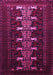 Machine Washable Animal Pink Traditional Rug, wshtr1758pnk