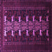 Square Animal Purple Traditional Rug, tr1758pur