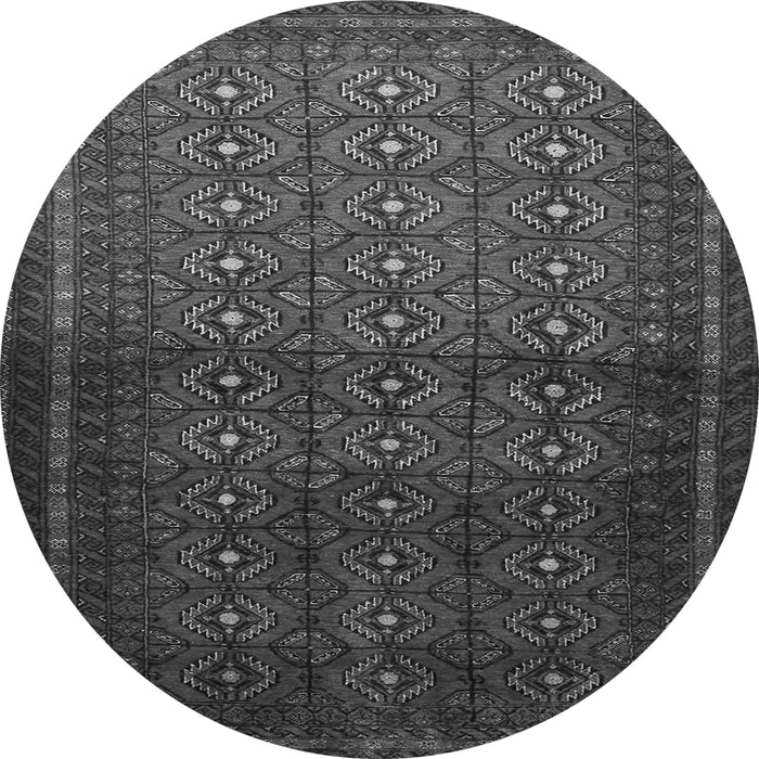 Square Southwestern Gray Country Rug, tr1759gry