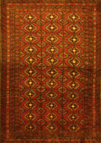 Southwestern Yellow Country Rug, tr1759yw