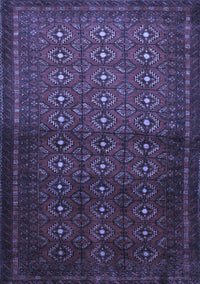 Southwestern Blue Country Rug, tr1759blu