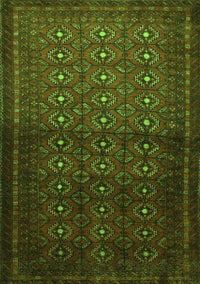 Southwestern Green Country Rug, tr1759grn