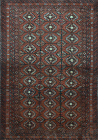 Southwestern Light Blue Country Rug, tr1759lblu