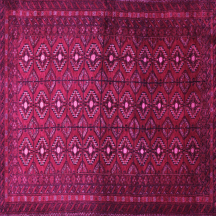 Square Southwestern Pink Country Rug, tr1759pnk