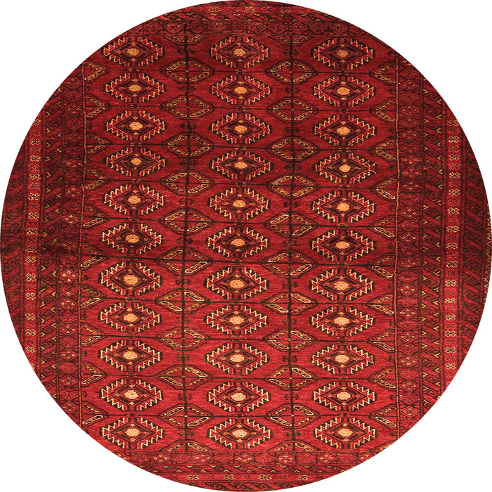 Square Southwestern Orange Country Rug, tr1759org