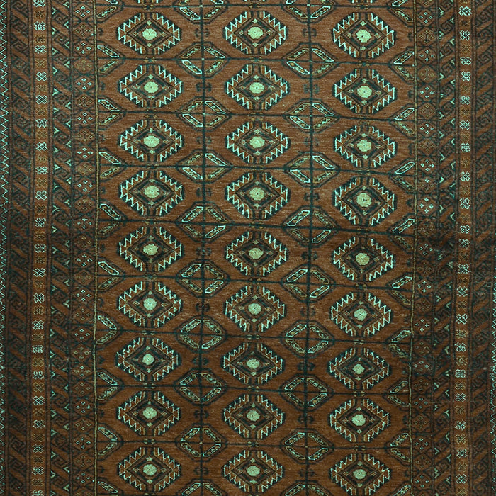 Machine Washable Southwestern Turquoise Country Area Rugs, wshtr1759turq
