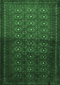 Southwestern Emerald Green Country Rug, tr1759emgrn