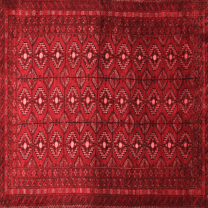 Machine Washable Southwestern Red Country Rug, wshtr1759red